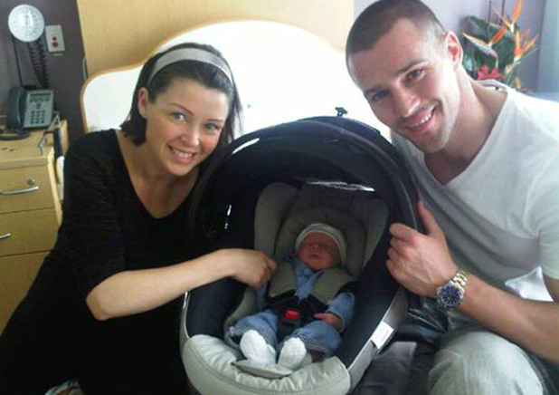 Dannii Minogue and Kris Smith