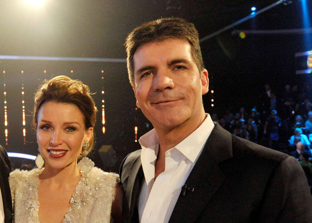 Dannii Minogue and Simon Cowell