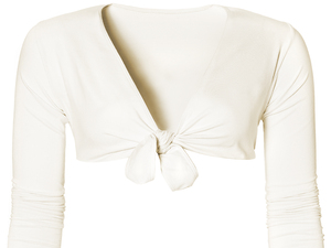 cream ballet top