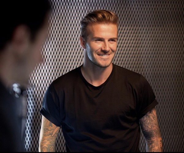 David Beckham posts photos on his Facebook page