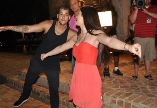 Rob Kardashian and Kylie Jenner