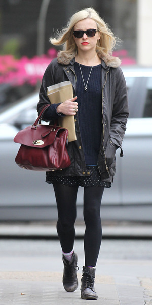 Fearne Cotton
outside the BBC Radio 1 studios
London, England - 21.05.12
Mandatory Credit: WENN.com