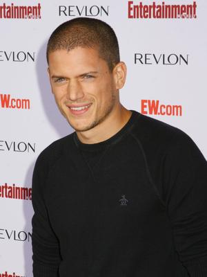 Wentworth Miller, bald guy debate
