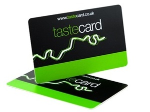 Tastecard membership shot