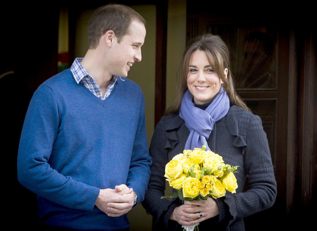 Prince William, The Duke of Cambridge and Kate Middleton, the Duchess of Cambridge, leave the King Edward VII Hospital together. Catherine had stayed in hospital since Monday, suffering from acute morning sickness, following the announcement that she is expecting her first child.Featuring: Prince William, The Duke of Cambridge and Kate Middleton, the Duchess of Cambridge Where: London, England When: 06 Dec 2012 Credit: WENN.com