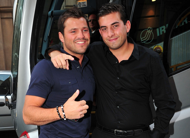 Towie S Mark Wright And James Arg Argent Have Row In Essex Celebrity News News Reveal