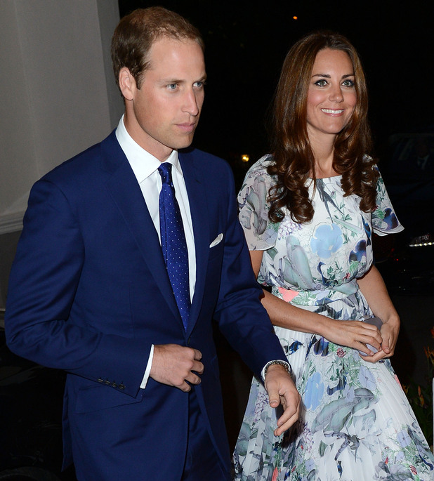 Catherine, Duchess of Cambridge aka Kate Middleton and Prince William, Duke of Cambridge attend an evening reception hosted by the High Commissioner in Singapore Singapore - 13.09.12