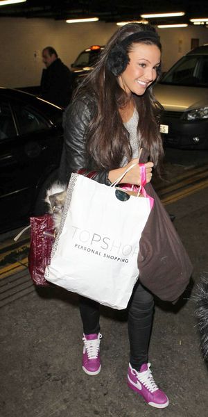 Miss Mode: Michelle Keegan at Euston