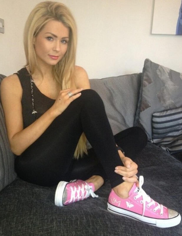 Nicola Mclean Shows Off Her Very Own Personalised Trainers Fashion