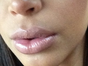 Kim Kardashian claims pregnancy has made her lips fat