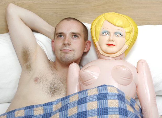 Man Having Sex With A Blow Up Doll 97