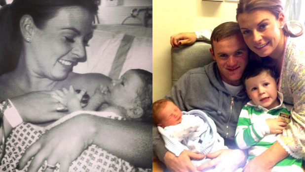 Coleen Rooney and Wayne Rooney: first pictures of baby Klay, 21 May 2013