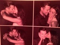 Michelle Keegan, Mark Wright Instagram kissing