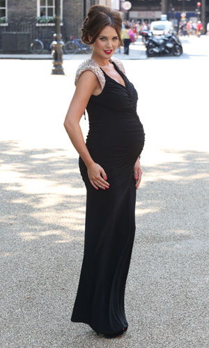 Pregnant Danielle Lloyd shows off huge baby bump | OK 