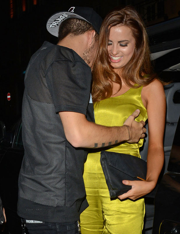 Liam Payne and girlfriend Sophia celebrating his birthday
29 Aug 2013
