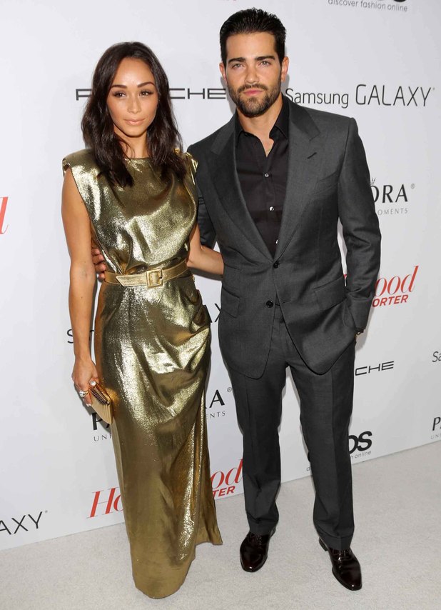 Jesse Metcalfe and fiancée Cara Santana attend Emmy party in Los