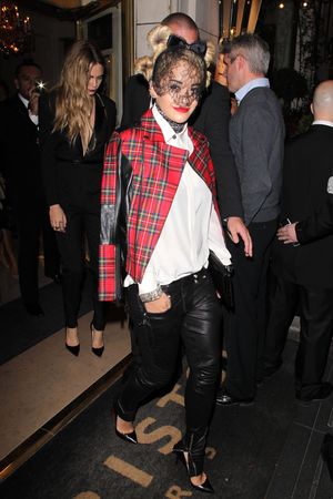 'Mademoiselle C' film screening after party, Paris, France Rita Ora and Cara Delevingne 1 Oct 2013