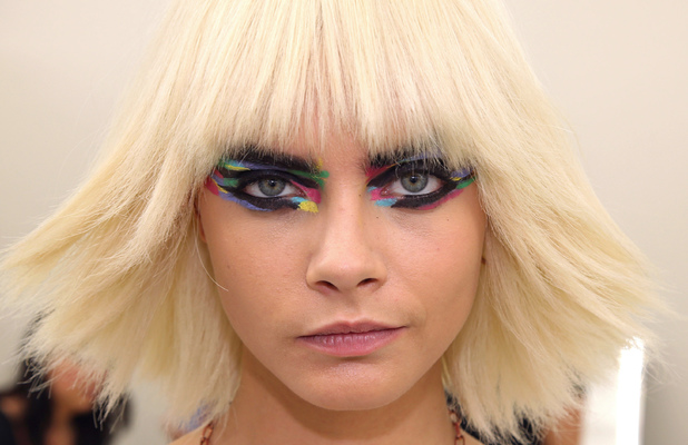 cara delevingne chanel runway 2014