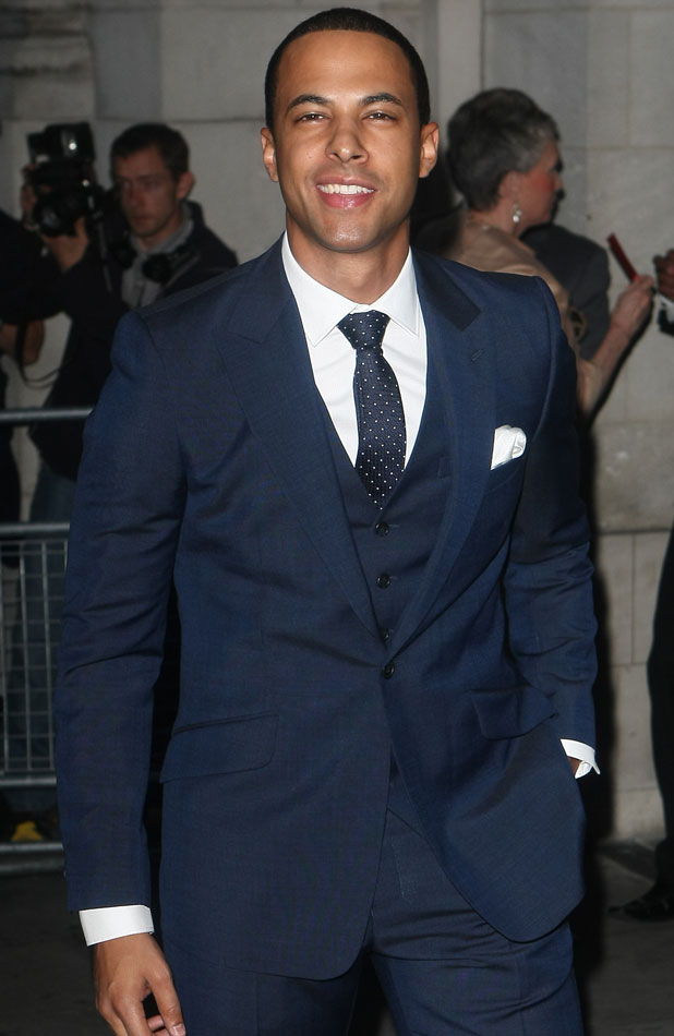 Marvin Humes at the Pride of Britain Awards, 7 October 2013