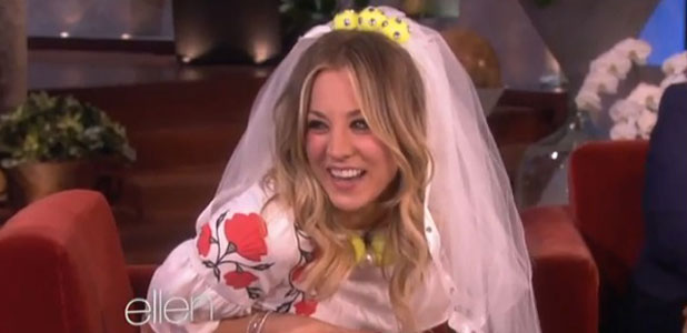 Big Bang Theory S Kaley Cuoco Marries Fiancé Ryan