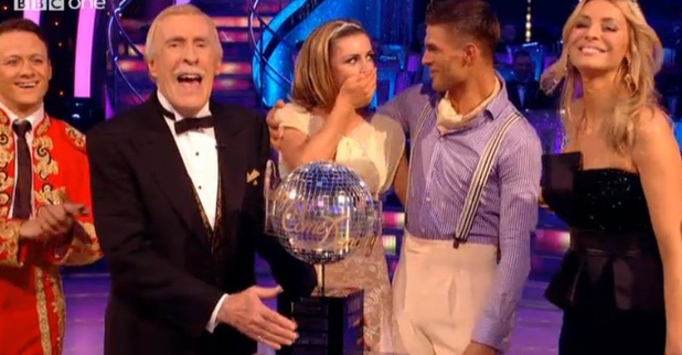 Abbey Clancy Wins Strictly Come Dancing 2013 Photos