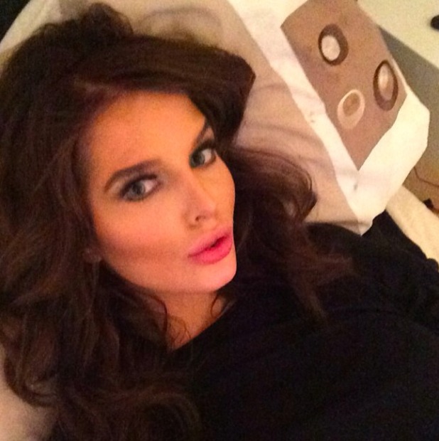 Helen Flanagan posts her first brunette selfies - pictures!