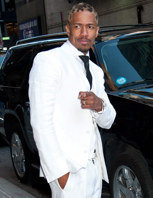 Nick Cannon dyes hair cheetah print pattern - picture ...