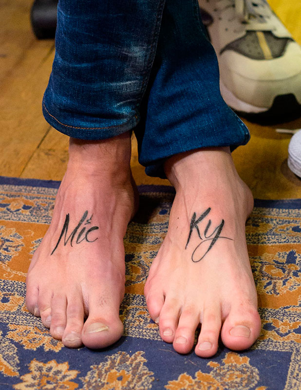 TOWIE&rsquo;s Ricky Rayment, Mario Falcone get matching foot tattoos