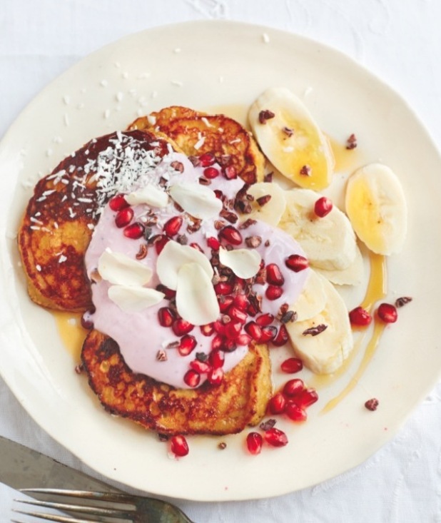 Luxury pancake recipe SeaSalted Caramelised Pancakes with Ice Cream