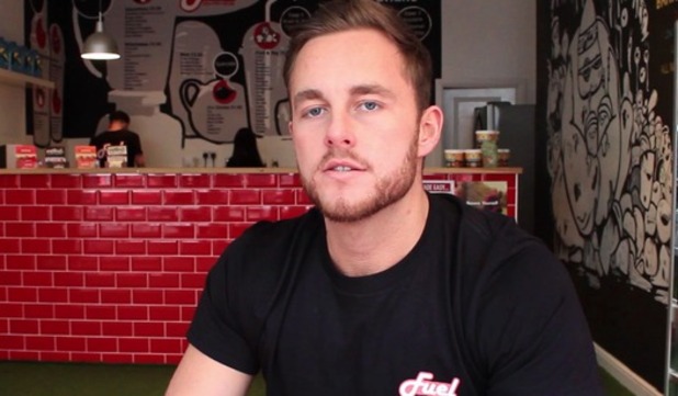 The Apprentice star Kurt Wilson talks about his healthy eating brand Fuel Station - 13 March 2015. 