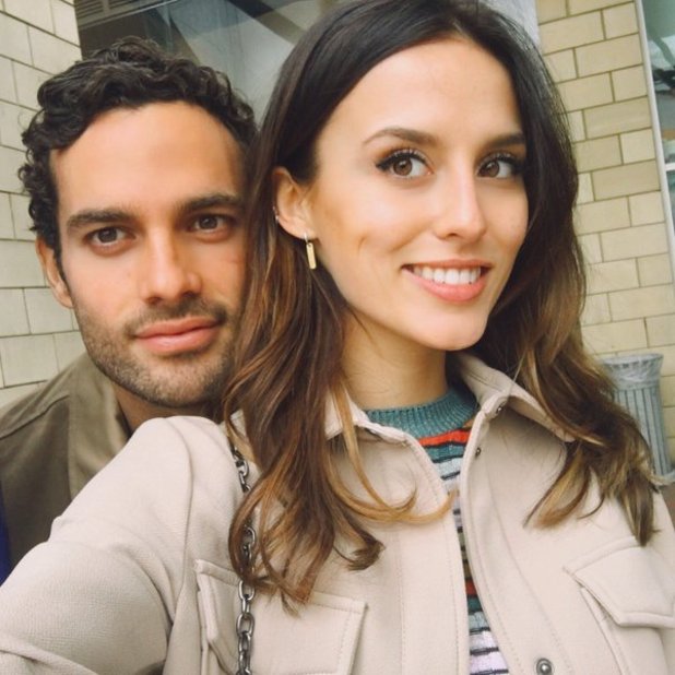 Lucy Watson and James Dunmore, 24 March 2016.