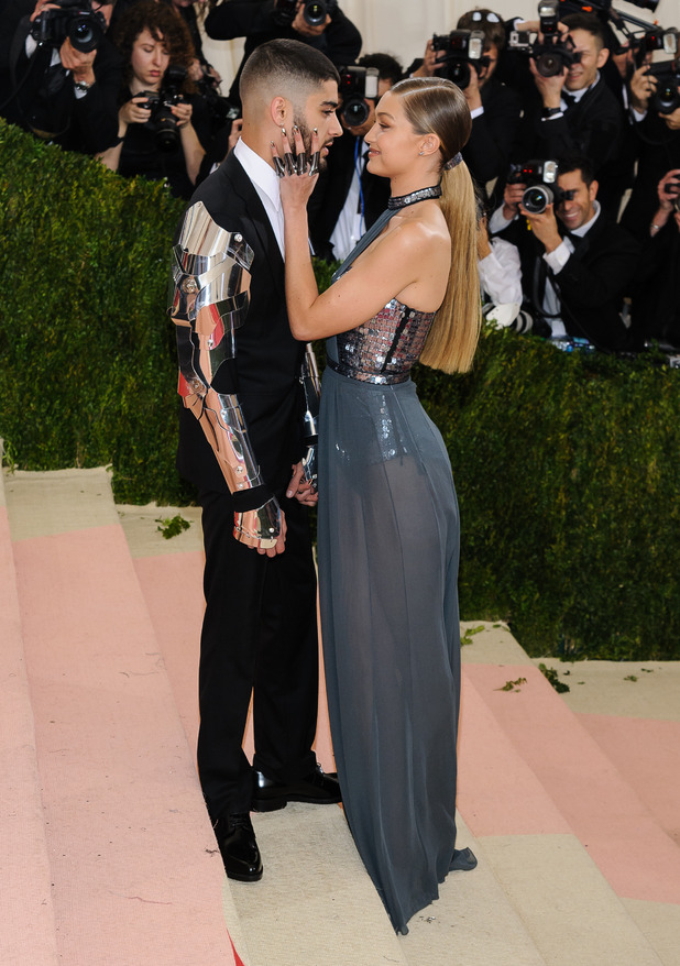 Zayn Malik and Gigi Hadid make red carpet debut at the Met Gala