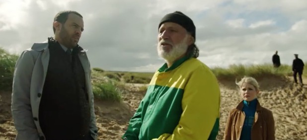 The Five - Sky 1 - Danny and the team with prisoner Marosi.
6 May 2016.