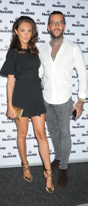 TOWIE's Megan McKenna and Pete Wicks at the Mark Hill hair Pick 'N' Mix launch party, London, 27th July 2016