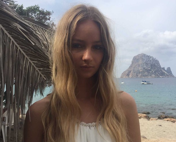 Model Rose in Ibiza 27th July 2016