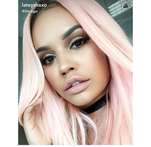 Big Brother's Lateysha Grace unveils candy floss pink hair! - Beauty