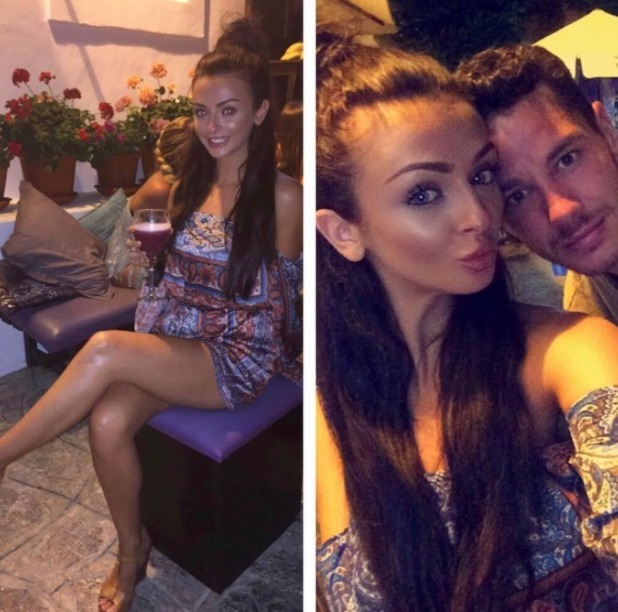Kady McDermott and Scott Thomas return from Ibiza break - 26 July 2016