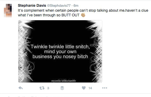 Stephanie Davis responds to Megan McKenna's Reveal column?
23 August 2016