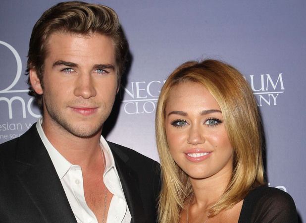 Liam Hemsworth, Miley Cyrus Australians In Film Awards & Benefit Dinner 2012 held at The InterContinental Hotel - Arrivals Los Angeles, California - 27.06.12 Mandatory Credit: FayesVision/WENN.com