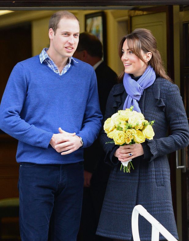Pregnant Kate Middleton leaves hospital with Prince William: pictures ...