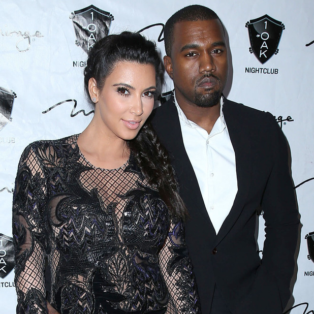 Pregnant Kim Kardashian's still wearing her favourite Kanye West heels ...