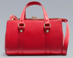 Sale bargain of the day! 40% off this smart red Zara bowling bag ...