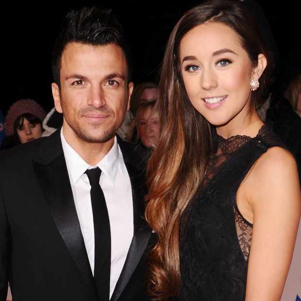 Peter Andre and his girlfriend Emily MacDonagh glam up NTAs: pictures ...