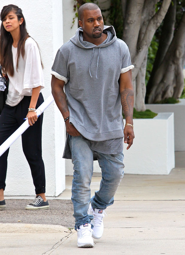 Kanye goes shopping as Kris Jenner says: 'No forcing Kim Kardashian ...