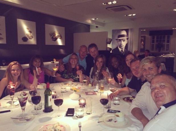 Jodi Albert celebrates her 31st birthday with Kian Egan and family - 23 July 2014