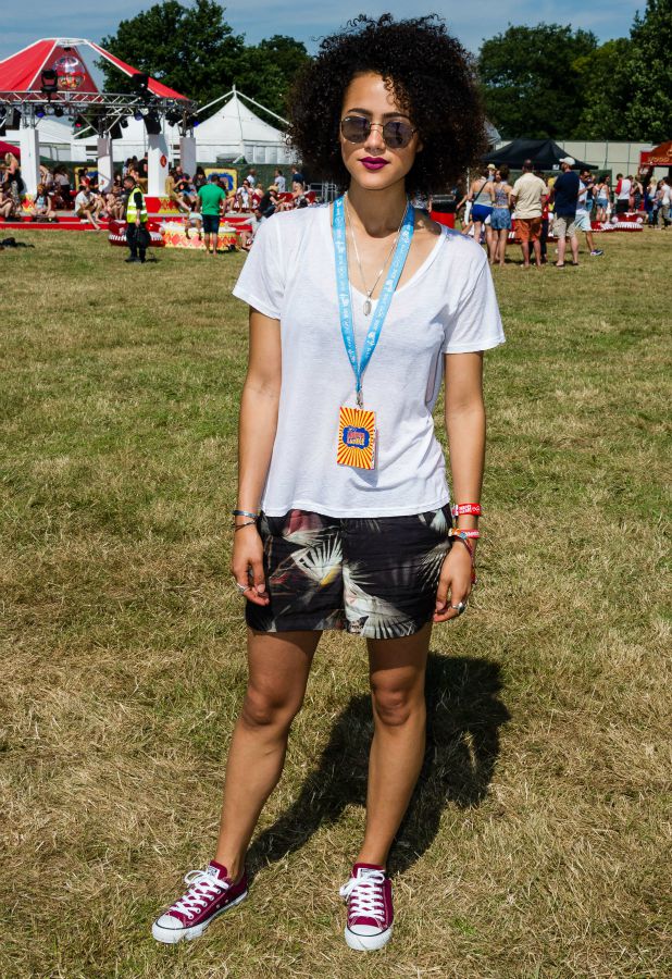 Nathalie Emmanuel wins in the style stakes at Virgin Media's Louder ...